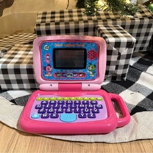 Leap Frog Pink 2-in-1 Laptop Touch Toy